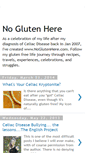 Mobile Screenshot of noglutenhere.com